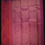 Kanchipuram Silk Reddish Pink Butta Saree
