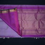 Kanchipuram Silk Lavender Saree