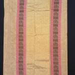 Handwoven Beige Cotton Saree