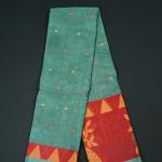 Handwoven Green Cotton Saree