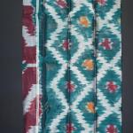 Handwoven Blue And Pink Cotton Saree