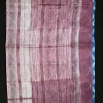 Mangalagiri Bandhini Pink and Blue Saree