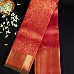 2G GOLD RED SAREE