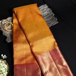 2G GOLD YELLOW SAREE