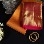 2G GOLD YELLOW SAREE