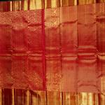 2G GOLD RED SAREE