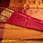 2G GOLD YELLOW SAREE