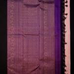 Kanchipuram Silk Peach Saree
