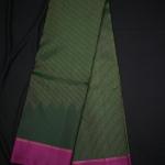 Kanchipuram Silk Dark Green Saree