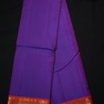 Kanchipuram Silk Purple Saree