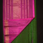 Kanchipuram Silk Parrot Green Saree