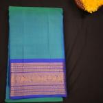 Kanchipuram Silk Blue Saree
