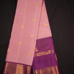 Kanchipuram Silk Lilac Saree
