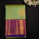 Kanchipuram Silk Light Green Saree