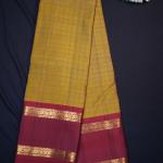 Kanchipuram Silk Mehendi Green Saree