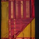 Kanchipuram Silk Mehendi Green Saree