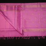 Kanchipuram Silk Baby Pink Saree