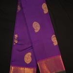 Kanchipuram Silk Purple Saree