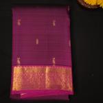 Kanchipuram Silk Purple Saree