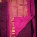 Kanchipuram Silk Purple Saree
