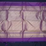Kanchipuram Silk Navy Blue Saree