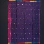 Handwoven Pink Cotton Saree