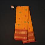 Handwoven Yellow Cotton Saree