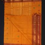 Handwoven Yellow Cotton Saree
