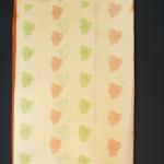 Handwoven Beige and Orange Cotton Saree