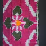 Handwoven Green and Pink Cotton Saree