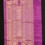 Kanchipattu Purple Saree
