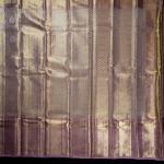 Kanchipuram Silk Lilac Brocade Saree