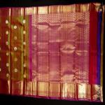 Kanchipuram Silk Mehendi Green Checks Saree
