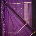 Kanchipuram silk Purple Saree
