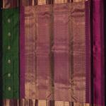 Kanchipuram Silk Dark Green Saree