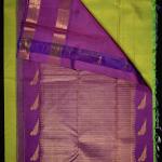 Kanchipuram Silk Parrot Green Saree