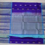 Kanchi Soft Silk Blue Saree