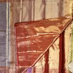 Kanchipuram Lavender Saree With Meenakari Border