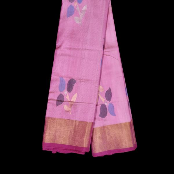 Uppada Silk Light Pink Saree