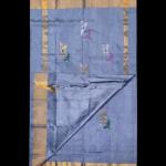 Uppada Silk Grey Saree