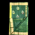 Uppada Silk Green Saree